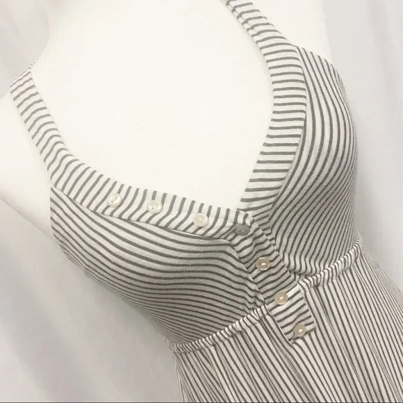 American Rag Stripe Summer Dress With Pockets - Picture 2 of 7